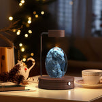 Crystal Ball Cosmic Dinosaur Night Light | USB Warm Bedside Lamp & Gift
