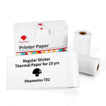 Portable Mini Thermal Label Printer | Bluetooth Photo & Study Printer