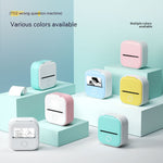 Portable Mini Thermal Label Printer | Bluetooth Photo & Study Printer