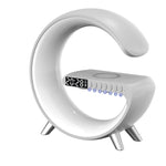 G-Shaped Smart LED Lamp | Bluetooth Speaker & Wireless Charger Atmosphere Light