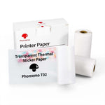 Portable Mini Thermal Label Printer | Bluetooth Photo & Study Printer