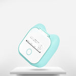 Portable Mini Thermal Label Printer | Bluetooth Photo & Study Printer