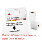 Portable Mini Thermal Label Printer | Bluetooth Photo & Study Printer