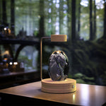Crystal Ball Cosmic Dinosaur Night Light | USB Warm Bedside Lamp & Gift
