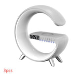 G-Shaped Smart LED Lamp | Bluetooth Speaker & Wireless Charger Atmosphere Light