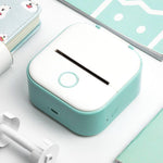 Portable Mini Thermal Label Printer | Bluetooth Photo & Study Printer