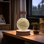 Crystal Ball Cosmic Dinosaur Night Light | USB Warm Bedside Lamp & Gift