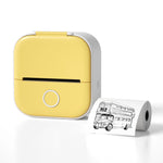 Portable Mini Thermal Label Printer | Bluetooth Photo & Study Printer
