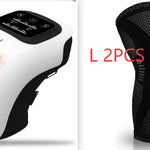 Intelligent Home Use Electric Intelligent Kneading Heating Knee Massager Rechargeable Pain Relief Infrared Laser Vibration Knee Massager